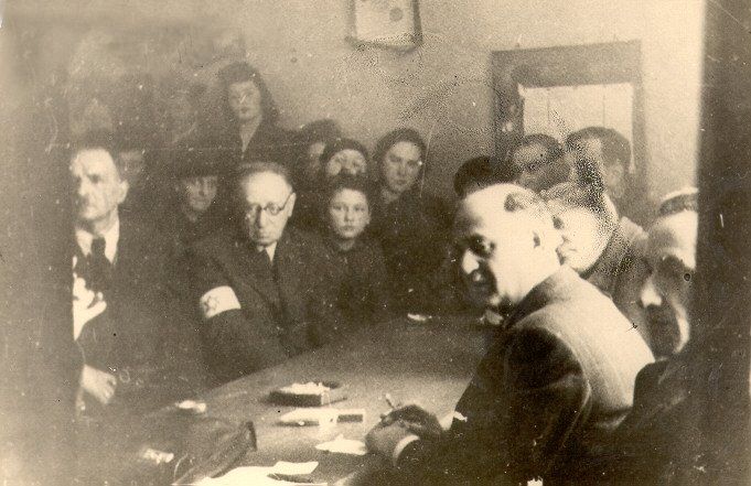 Meeting of the Warsaw Judenrat